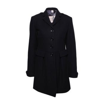 了解burberry大衣, Burberry | Burberry 博柏利 女士黑色羊毛混纺休闲翻领单排扣大衣 3970496商品图片 满$100享9.5折, 满折