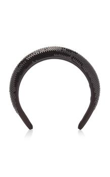 美国prada帽子, Prada | Prada - Women's Sequined Maxi Headband - Black - Moda Operandi商品图片 