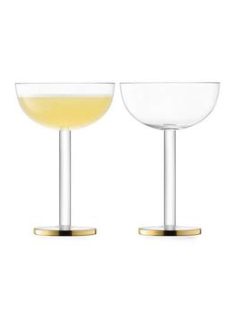 商品LSA | Luca Coupe Glass, Set of 2,商家Saks Fifth Avenue,价格¥667图片