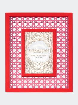 Celebrations, Shiraleah | Celebration Lattice 4" X 6" Picture Frame, Red商品图片 