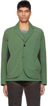 商品Green Harkman Darted Shoulder Blazer,商家SSENSE,价格¥5473图片