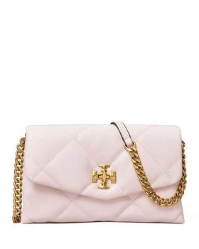 Tory Burch Kira Diamond Quilted Leather Chain Wallet