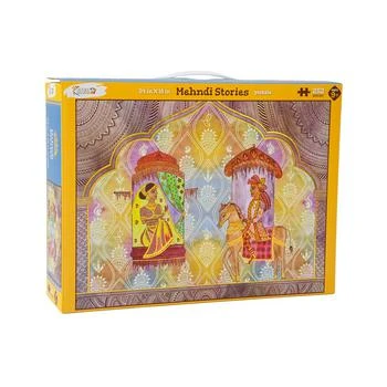 Kulture Khazana | Mehndi Stories Henna Jigsaw Puzzle, 252 Pieces,商家Macy's,价格¥268