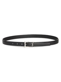 圣罗兰皮带, Yves Saint Laurent | Milo Logo Buckle Belt商品图片 