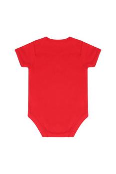 essentials短袖, Larkwood | Larkwood Baby Boys/Girls Essential Short Sleeve Bodysuit (Red)商品图片 9.6折