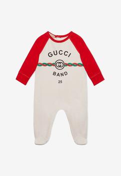 Gucci | Baby Boys Interlocking G Print Onesie商品图片,