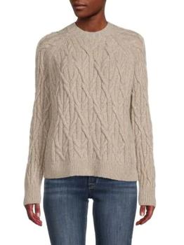 Vince | ​Merino Wool Cable Knit Sweater商品图片,3.9折, 满$150享7.5折, 满折