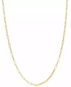 Macy's | Paperclip Link 18" Chain Necklace in 14k Gold,商家Macy's,价格¥1928