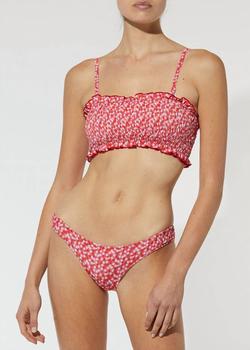 Solid & Striped | Indigo Bottom In Red Floral商品图片,6.3折