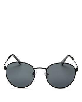 推荐Men's Polarized Round Sunglasses, 50mm商品