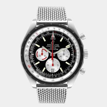 推荐Breitling Black Stainless Steel Navitimer A14360 Automatic Men's Wristwatch 49 mm商品