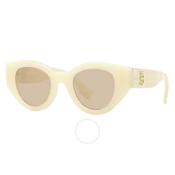 Burberry | Meadow Light Brown Cat Eye Sunglasses BE4390 406793 47 4.5折, 满$200减$10, 满减
