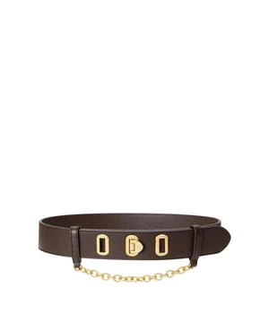 Ralph Lauren | Natural Smooth Leather Flip Lock 40 Belt Wide 