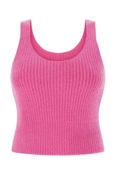 推荐T By Alexander Wang Round Neck Knitted Tank Top商品