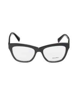 Miu Miu | 54MM Cat Eye Eyeglasses 4.5折