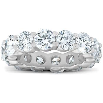 推荐6 Ct Diamond Eternity Wedding Ring 14k White Gold商品