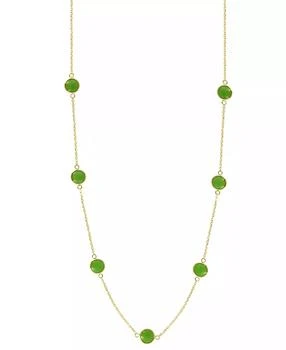 Effy | EFFY® Dyed Jade Bead Collar Necklace in 14k Gold,商家Macy's,价格¥3971