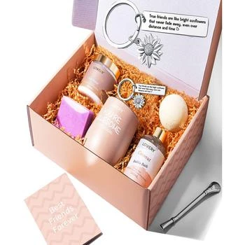 Lovery | Best Friend Gifts Bath and Body Kit Handmade Beauty Personal Care Gift Set, 8 Piece,商家Macy's,价格¥414