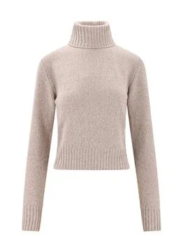 AMI | Ami High-Neck Knitted Jumper 3.3折起×额外9.5折, 额外��九五折