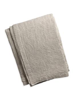 商品Lili Alessandra | River Cotton-Linen Queen Blanket,商家Saks Fifth Avenue,价格¥3761图片
