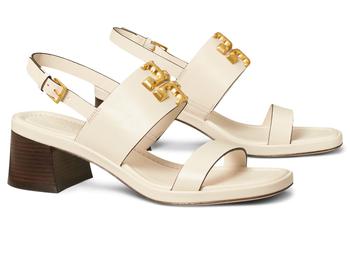 tory burch eleanor, Tory Burch | Eleanor Heeled Sandal 55 mm商品图片 