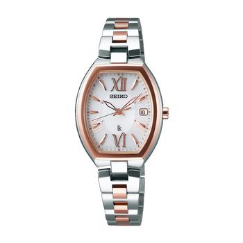 精工女表, Seiko | Lukia Quartz White Dial Ladies Watch SSQW028商品图片 6.9折