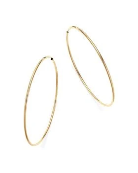 Bloomingdale's | 14K Yellow Gold Large Endless Hoop Earrings,商家Bloomingdale's,价格¥12858