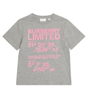 商品Burberry | Logo cotton T-shirt,商家MyTheresa,价格¥1105图片