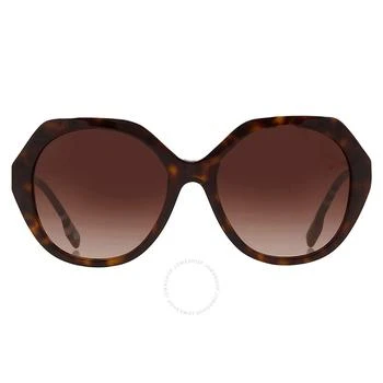 Burberry | Vanessa Brown Gradient Geometric Ladies Sunglasses BE4375 401713 55 4.4折, 满$200减$10, 满减