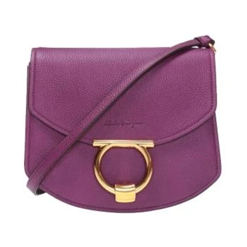 推荐SALVATORE FERRAGAMO 女士紫色皮革手提包 21-H766-718470商品