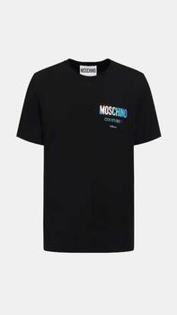 推荐T -shirt with Moschino Holographic logo商品