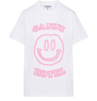 Ganni | 平针织T恤商品图片,额外9.5折, 额外九五折