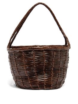 product Jane Birkin XL woven-leather basket bag image