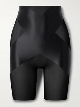 SPANX | Spanxshape™ Satin-x™ 高腰中长短裤,商家NET-A-PORTER,价格¥598
