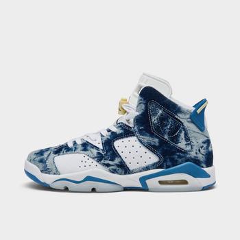 aj大童, Jordan | Big Kids' Air Jordan Retro 6 Denim Basketball Shoes商品图片 