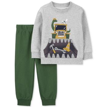 商品Carter's | Toddler Boys Construction T-shirt and Jogger Pants, 2 Piece Set,商家Macy's,价格¥262图片