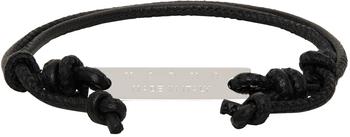 Marni | Black Leather Bracelet商品图片,5.2折