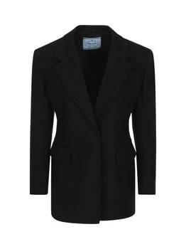 Prada | Prada Single-Breasted Tailored Blazer 