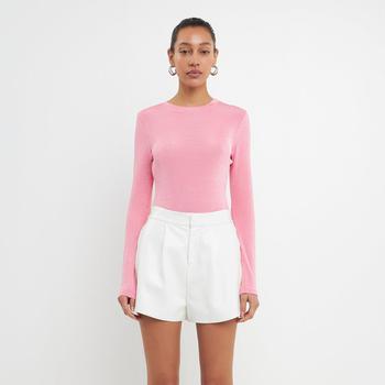 商品Soft Knit Shimmer Bodysuit图片