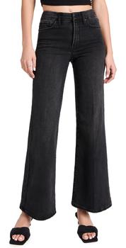 Maternal America, Good American | Good American Good Waist Palazzo Jeans商品图片 