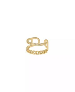 Ettika Jewelry | Wanderer Crystal and Gold - Tone Ring,商家Macy's,价格¥295