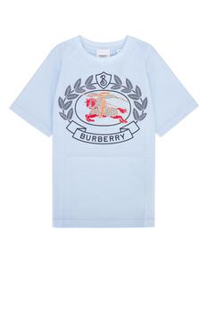 Burberry | Burberry Kids Equestrian Knight Print Crewneck T-Shirt商品图片,8.1折起