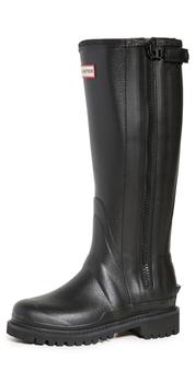 Hunter | Hunter Boots Balmoral Command 全长拉链靴子商品图片,