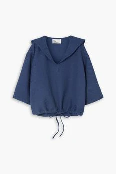 LISA MARIE FERNANDEZ | Sailor cotton-piqué top,商家THE OUTNET US,价格¥829
