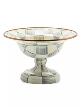 MacKenzie-Childs | Sterling Check Enamel Small Compote,商家Saks Fifth Avenue,价格¥817