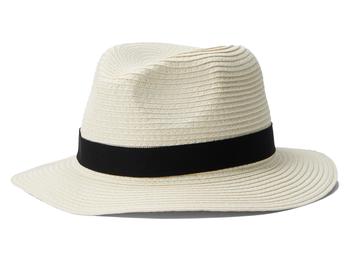 Madewell | Packable Straw Fedora Hat商品图片,7折, 独家减免邮费