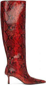 Alexander Wang | Red Viola Slouch Boots 