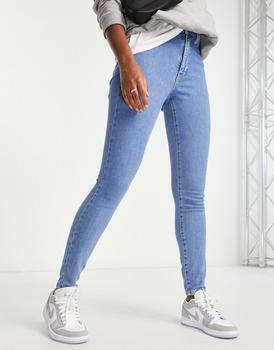 推荐Tommy Jeans sylvia high rise super skinny jean in mid wash商品