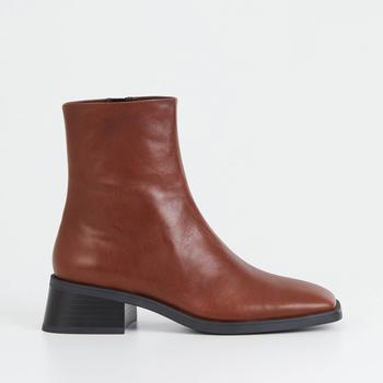 推荐Vagabond Blanca Leather Ankle Boots商品