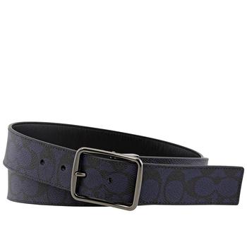 product Coach Mens Signature Harness Buckle Cut To Size Reversible Belt image
